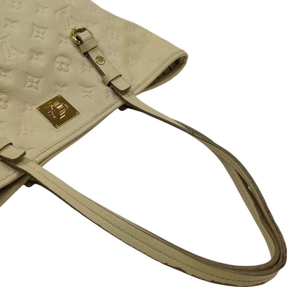 311668AR (X6) Louis Vuitton Tote Bag Citadine PM White Monogram Empreinte - Picture 5 of 12
